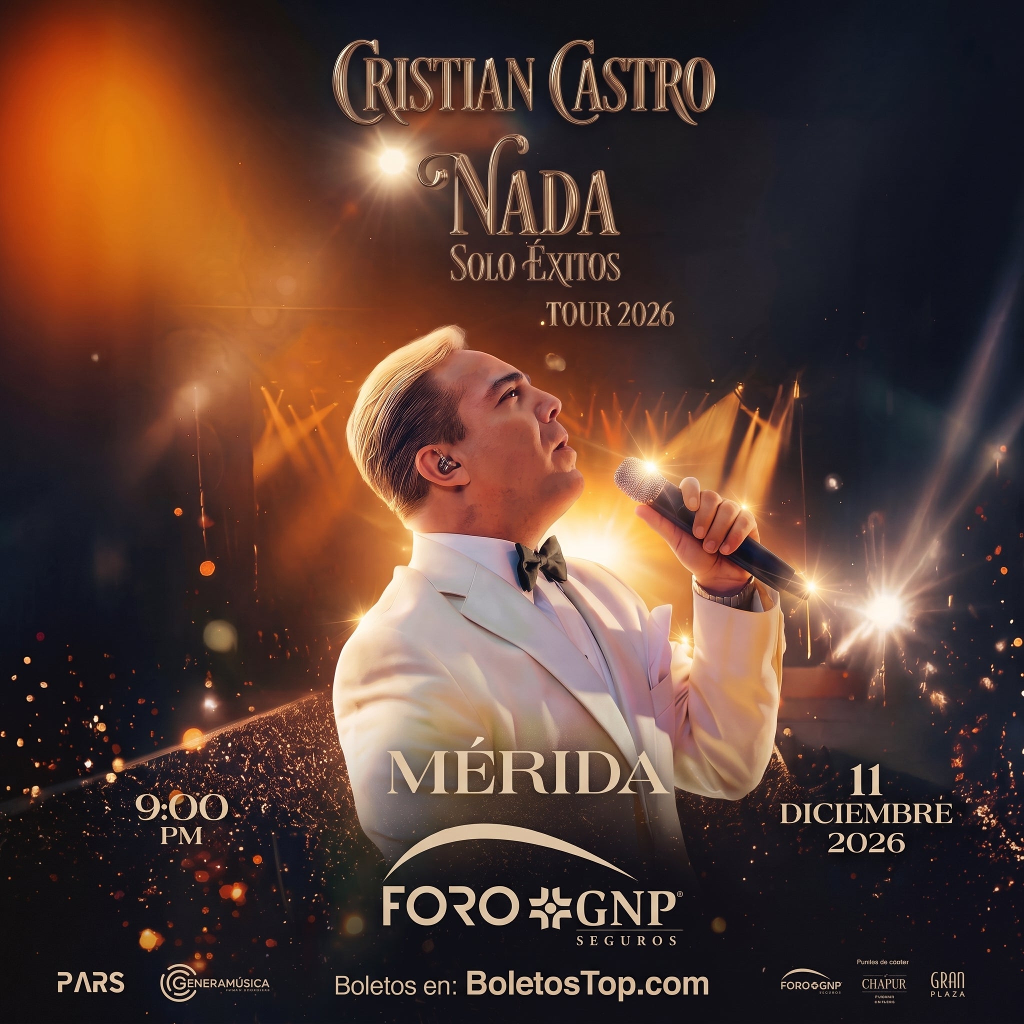 CRISTIAN CASTRO - MÉRIDA